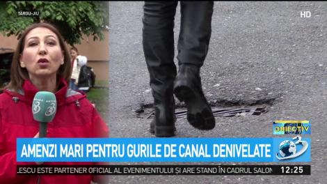 Amenzi mari pentru gurile de canal denivelate