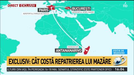 Avionul cu care va fi adus Radu Mazăre &icirc;n țară