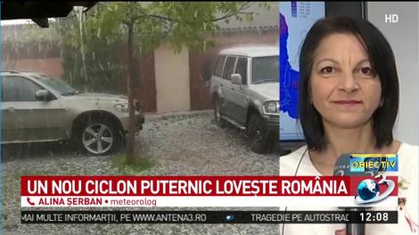 Un nou ciclon puternic lovește Rom&acirc;nia