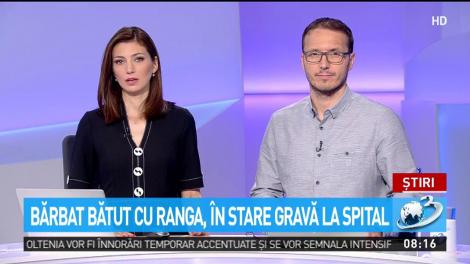 Scene de groază &icirc;n centrul Reșiței. Un bărbat, rănit &icirc;ntr-o bătaie cu răngi și b&acirc;te