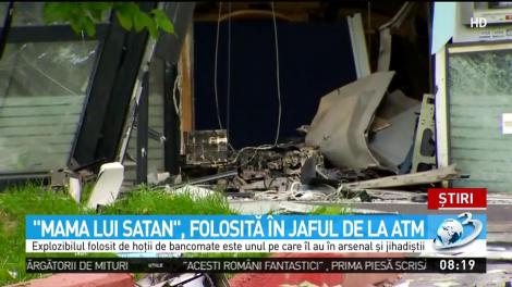 Detalii după explozia la bancomatul din Capitală. Cu ce sumă impresionantă au plecat hoții