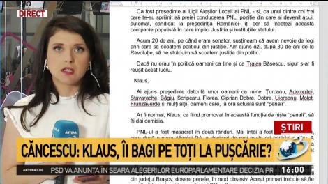 Atac fără precedent la adresa preşedintelul Klaus Iohannis