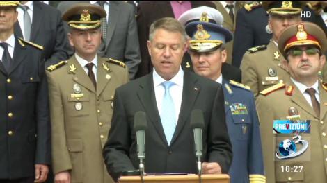 Klaus Iohannis: Contextul geopolitic - complex; impune asigurarea de resurse umane foarte bine pregătite, cu o dotare modernă