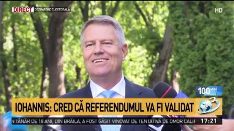 Președintele Klaus Iohannis: „PSD încearcă să boicoteze votul la referendum”