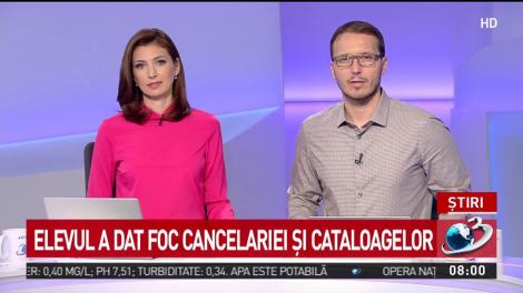 Adolescentul din Iași a incendiat liceul unde învăța ca să scape de repetenție