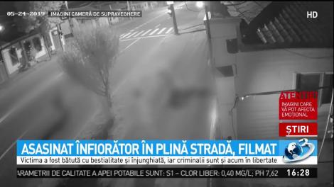 Asasinat &icirc;nfiorător &icirc;n plină stradă la Galaţi. Totul a fost filmat