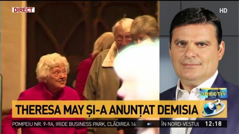 Theresa May și-a anunțat demisia