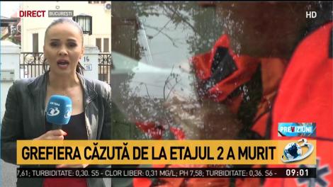 Grefiera care s-a aruncat de la etajul Curții de Apel Iași a decedat. Femeia a lăsat un bilet de adio