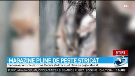 Magazine pline cu peşte stricat. Reacţia președintelui ANPC