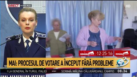 MAI: Procesul de votare a început fără probleme