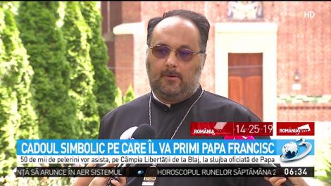 Cadoul simbolic pe care &icirc;l va primi Papa Francisc