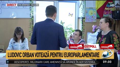 Ludovic Orban votează pentru europarlamentare