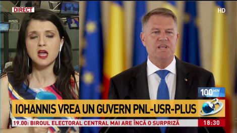 Planul Președintelui pentru &rdquo;Guvernul meu&rdquo; 2. Klaus Iohannis vrea coaliția PNL-USR-PLUS