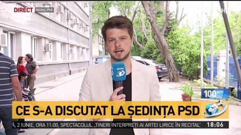 Culisele ședinței PSD. Conflict între Codrin Ștefănescu și Viorica Dăncilă