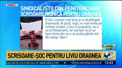 Scrisoare-şoc pentru Liviu Dragnea