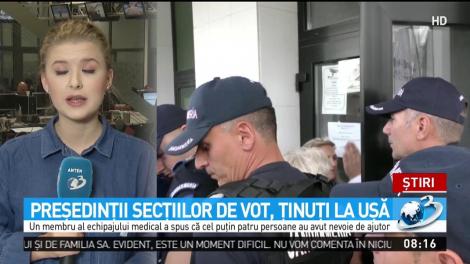 Oameni leşinaţi l&acirc;ngă sacii cu voturi