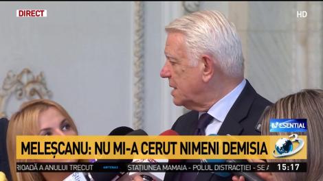 Teodor Meleşcanu: Nu mi-a cerut nimeni demisia