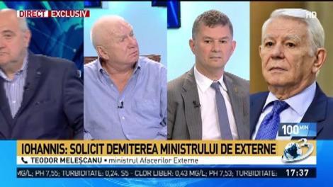 Meleșcanu, prima reacție după ce Iohannis i-a cerut demisia