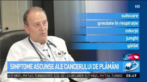 Sfat de sănătate. Cancerul pulmonar, boala ascunsă