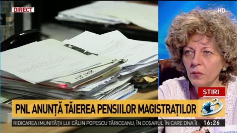 PNL anunță tăierea pensiilor magistraților