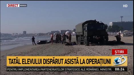 Scafandrii re&icirc;ncep operaţiunile pentru a scoate trupul elevului &icirc;necat la Mamaia