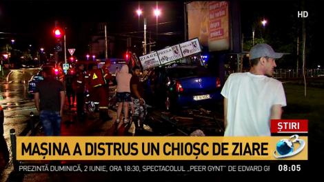 Un șofer aflat sub incluența alcoolului a provocat un accident dezastruos &icirc;n Capitală