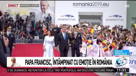 Cum a venit &icirc;mbrăcată Carmen Iohannis &icirc;n &icirc;nt&acirc;mpinarea Suveranului Pontif