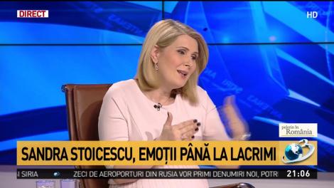Sandra Stoicescu a fost binecuvântată de Papa Francisc: "Mi-a venit să plâng când o fetiță a venit la mine și mi-a pus mâna pe burtică"
