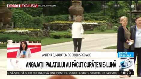 Agitaţie la Cotroceni &icirc;nainte de venirea Papei