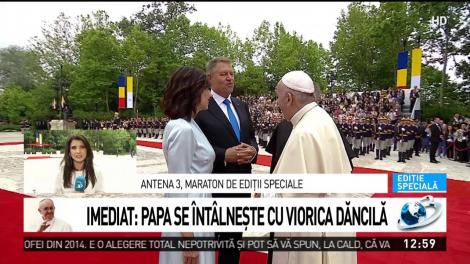 Ce cadouri a primit Papa Francisc de la Klaus Iohannis