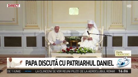Mesajul Patriarhului Daniel la &icirc;nt&acirc;nirea cu Papa