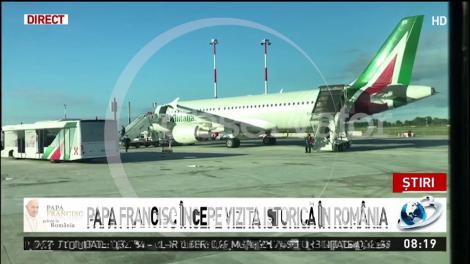 Papa Francisc se pregătește să plece spre România. Cum arată avionul cu care va ajunge Suveranul Pontif în țara noastră