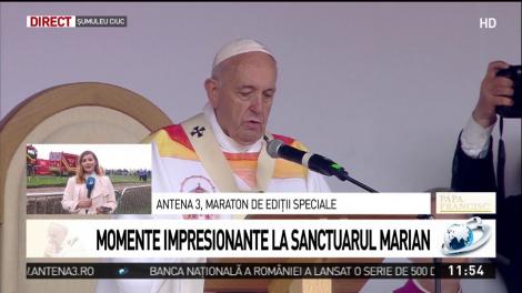 Echipa Antena 3, salutată de Papa Francisc