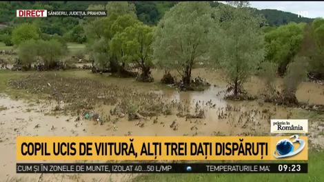 Vremea rea a făcut prăpăd &icirc;n țară. Patru copii cu v&acirc;rste cuprinse &icirc;ntre 9 luni şi 6 ani au fost daţi dispăruţi. O fetiţă de trei ani a murit