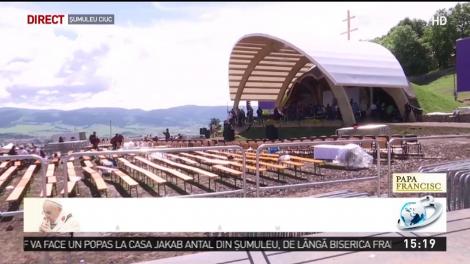 Oamenii spun că e un semn divin! Ce s-a întâmplat la Șumuleu Ciuc, după ce Papa Francisc a plecat