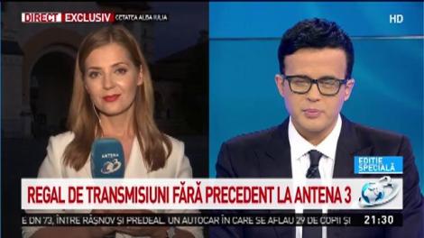 Regal de transmisiuni la Antena 3