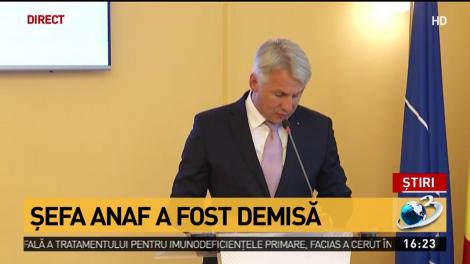 Eugen Teodorovici, anunț după ce Mihaela Triculescu a fost demisă de la șefia ANAF