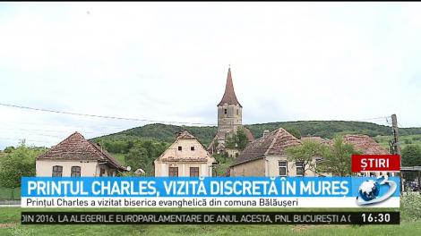 Prinţul Charles, vizită discretă în Mureş