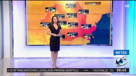 VREMEA 3 iunie. Ploi torențiale și vijelii &icirc;n majoritatea zonelor țării