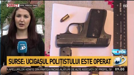 Surse: Criminalul polițistului din Timiș a fost dus la spital și va fi operat