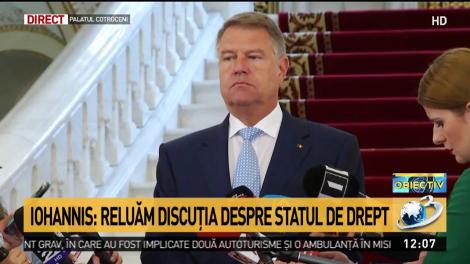 Klaus Iohannis: Referendumul a fost c&acirc;știgat de mine, &icirc;mpreună cu rom&acirc;nii