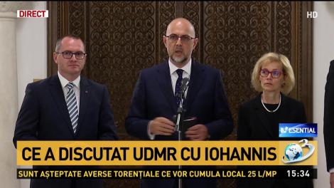 Ce a discutat UDMR cu Iohannis