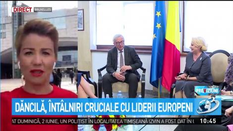 Dăncilă, întâlniri cruciale cu liderii europeni