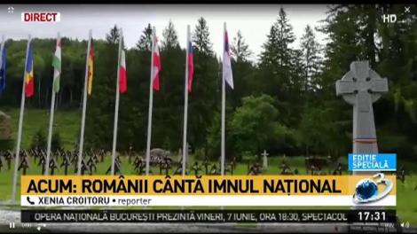 Scandal uriaș între români și unguri în cimitirul din Valea Uzului, de Ziua Eroilor! Românii au intrat cu forța, cu tricolorul sus, și au cântat imnul național – Video