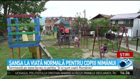 Şansă la viaţă normală pentru copiii nimănui