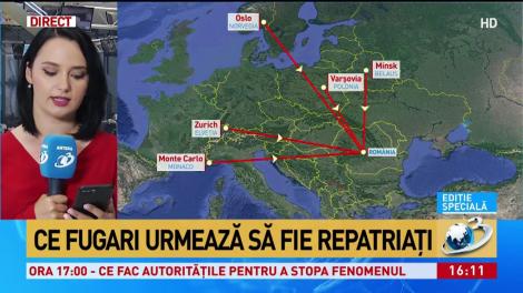 Poliţia Rom&acirc;nă vrea să cumpere servicii de transport aerian pentru &icirc;nsoţirea cetăţenilor extrădaţi