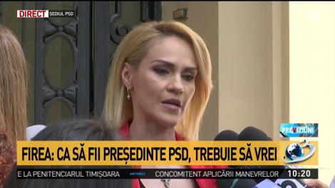 Gabriela Firea: Nu candidez la congres