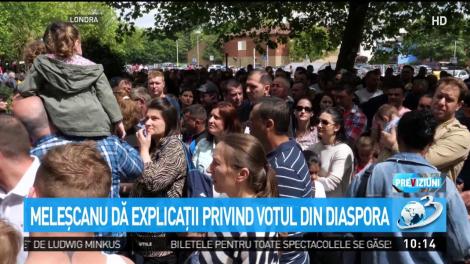 Meleşcanu dă explicaţii privind votul din diaspora