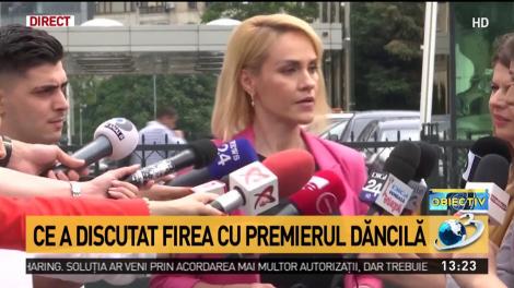 Gabriela Firea, prima reacție după întâlnirea primarilor cu Viorica Dăncilă: „Este un deficit de un miliard de lei pe care trebuie să-l compensăm”