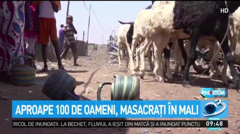 Aproape 100 de oameni, masacraţi în statul african Mali